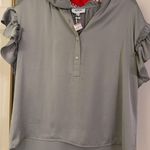 Koch NWT  Grey Blouse Photo 0