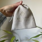 Kendra Scott Black Druzy Stud Earrings Sparkle Gemstone Statement Boho Chic Goth Photo 3