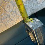 Nine West Elegant White/Gold Thread Circles Pattern Dress | Size 4P Photo 4