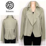 Bobeau Lightweight army green jacket. NWOT Photo 1