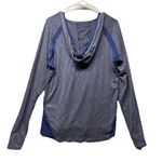 Kuhl  Women’s Trista Athletic V-Neck Top Thumbholes Blue Striped Size XL 8367 Photo 3