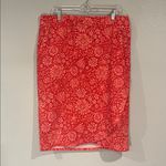 Ripskirt Hawaii length 3 wrap coverup skirt in Dahlia Teaberry print L Red Size L Photo 2