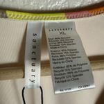 Sanctuary Plunge-Neck Cap-Sleeve Multicolor Print One-Piece Swimsuit Size XL Photo 9