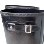 Hunter Boot WT1000RGL Glossy Black Original Tall Rubber Rain Boot sz 6 Photo 2