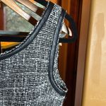 Anthropologie Tulle Elegant Black and White Tweed Dress Size Medium Photo 7