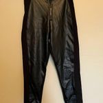 Shinestar 🧡NWT-Pleather/fabric side zip up pant Photo 0