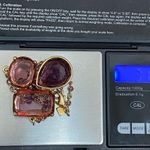 Banana Republic Purple Glass Amethyst Beaded Necklace Photo 8