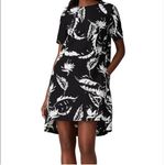 Saks 5th Avenue Adam Lippes feather print mini dress Photo 1