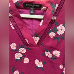 Banana Republic Floral Burgundy Women's Tunic Dress Size 4 new Photo 3