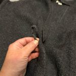 J Jill Women's Gray Long Cardigan Sweater Pinned XS with Pockets Photo 6