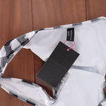 South Beach  Gingham Daisy Print Bikini Bottoms Size UK 14 US 10 Photo 1