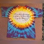 Anvil Vintage 1995 Jerry Grateful Dead ‘Singer is Gone’ T-Shirt tie dye Photo 1