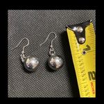 CG Jewelry Cg- marble stones in orange, green & clear stone necklace with silver earrings r Photo 8