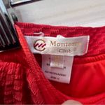 Montego Bay Club Monterey Club Skort Size Medium Red Orange Stretch Golf Tennis Skirt Med… Photo 2