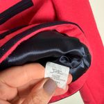 J.Crew Wool Lady Jacket in Bright Berry with Navy Trim Photo 8