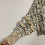 Free People Burst Your Bubble Turtleneck Chunky Knit Sweater Photo 5