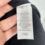 Caslon Nordstrom Black Mockneck Sweater Size Cozy Comfy Minimalist Casual NWT Photo 4