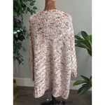 Lou & Grey for LOFT Multicolor Speckled Knit Oversized Sweater Tunic L XL White Size undefined Photo 2