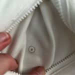 Lululemon white define jacket luon size 8 Photo 1