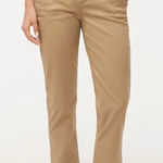 J.Crew high rise girlfriend chino pant size 8 tan Photo 0