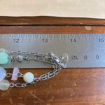 Lia Sophia 0035 Y2K Mixed Media Station Necklace in Pastel Colors Photo 2