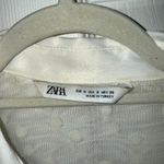 ZARA white polkadot slip dress Photo 3