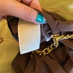 Michael Kors Signature Solids Logo Chain One Piece Swimsuit Photo 8