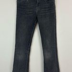 Free People | Gray Raw Hem Kick Boot Jeans Size 26 Photo 0
