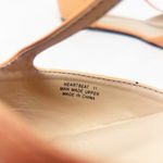 Modcloth [] Turn Back Prime T-Strap Retro Pointed Toe Vegan Ballet Flats Size 11 Photo 8