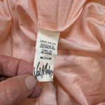 Vintage Val Mode Pink Nylon Lace Trim Long Sleeve Robe Nightgown Medium Photo 5