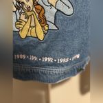 Disney NWOT Cakeworthy  Princess Group Portrait Embroidered Jean Jacket size m Photo 9