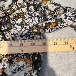 Free People Intimately  Bodysuit Medium Black Floral Lace Ruffle Whimsigoth Bells Photo 12