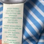 OUTDOOR OASIS BLUE AND WHITE STRIPED ONE PIECE SWIMSUIT Photo 6