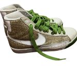 Nike Blazer J.Crew High Top Sneakers Size 8.5 Women Hemp Canvas 2009 Green Photo 0