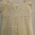 J.Crew  Geometric Lace Midi Dress Ivory Size 0 Photo 8