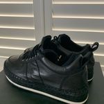 Alexander McQueen Auth  black‎ leather sneakers 36 Photo 2