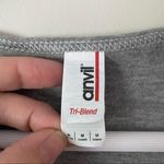 Anvil  razor back tank gray Bridesmaid medium Photo 2