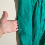 Anthropologie  Maeve Swiss Dot Crochet Shirt Dress Sleeveless Photo 4