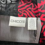 Chico's Chico’s size 1 Silk blend Open Front Kimono sequined sheer Top Photo 1