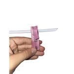 SKIMS Houndstooth pink and white sherpa zip up size medium Photo 2