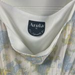 Arula Eliana Tiered Sleeveless Sparkle Floral Fit & Flare Midi Maxi Dress 1X New Blue Photo 6