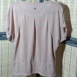 prAna  Light Pink Athletic Tee Photo 1