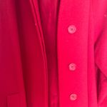 Christian Dior Red Dress Coat Photo 4