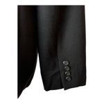 Pendleton  Blazer Women 10 Petite Black Wool One Button Single‎ Breasted Career Photo 6