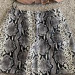 Honey Punch Snake Skin Skirt Photo 0