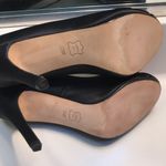 Grazia Women’s Black Satin Rhinestone Jewel Embellished Peep Toe Stiletto Heels Size undefined Photo 6