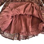 Cleobella Jaslynn Zadia Paisley Floral Block Print Long Sleeve Mini Dress Medium Photo 5