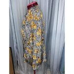 blazer satin filigree gold silver vintage 1980s Size 14 Photo 4