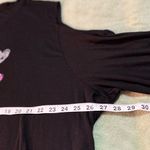 Target Black Cold-Shoulder Top with Heart Design Size 4X Photo 8
