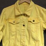 SheIn Small yellow, jean jacket Photo 3